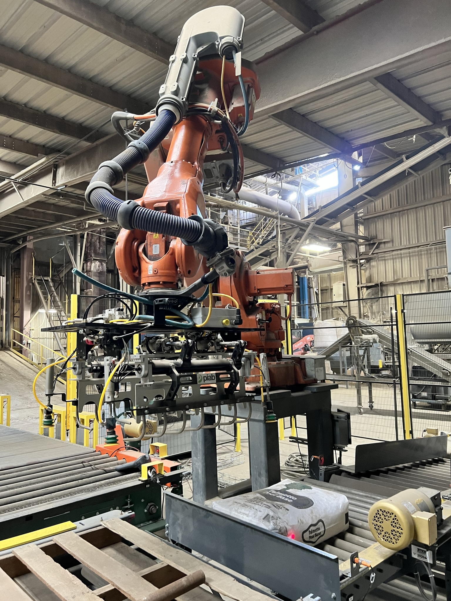 ABB Cement Palletizing
