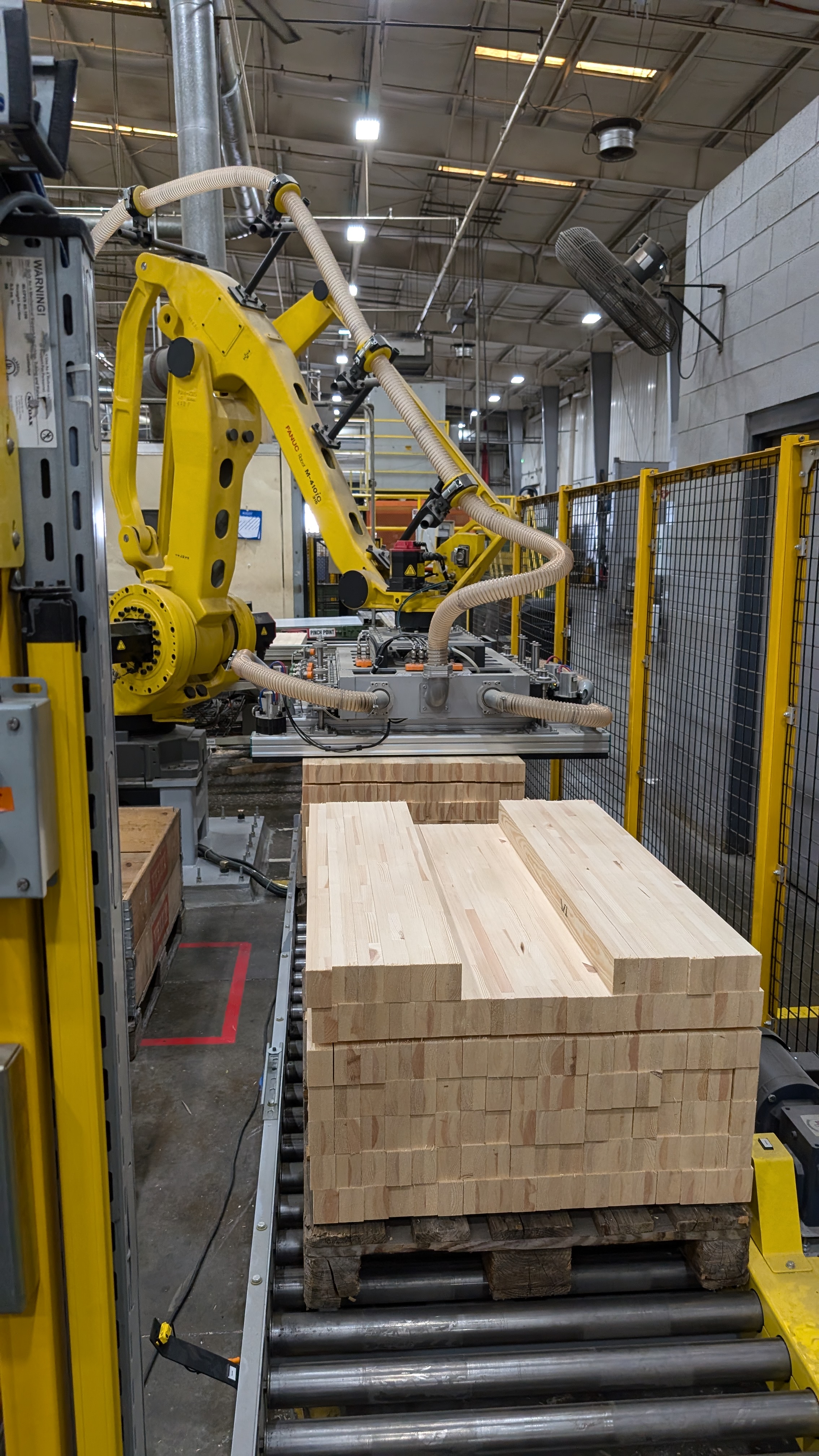 Fanuc Lumber Sorting