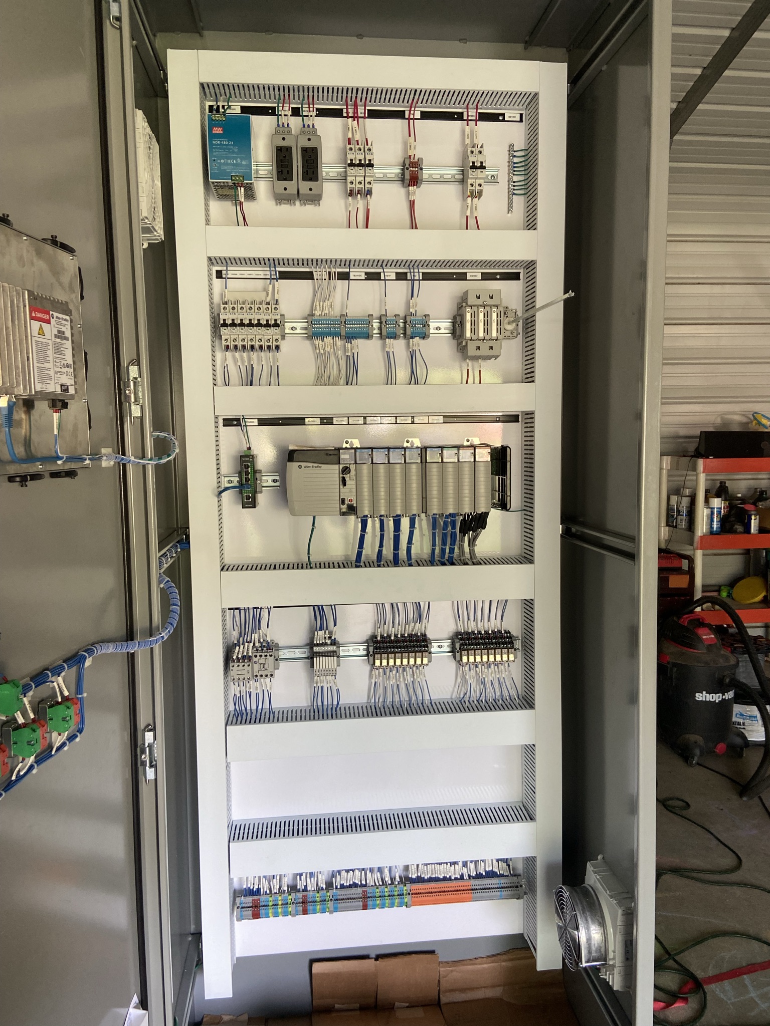 Clean Electrical Panel Wiring